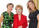 Jean Meisenzahl, Debbie Reynolds and Patti Travis
